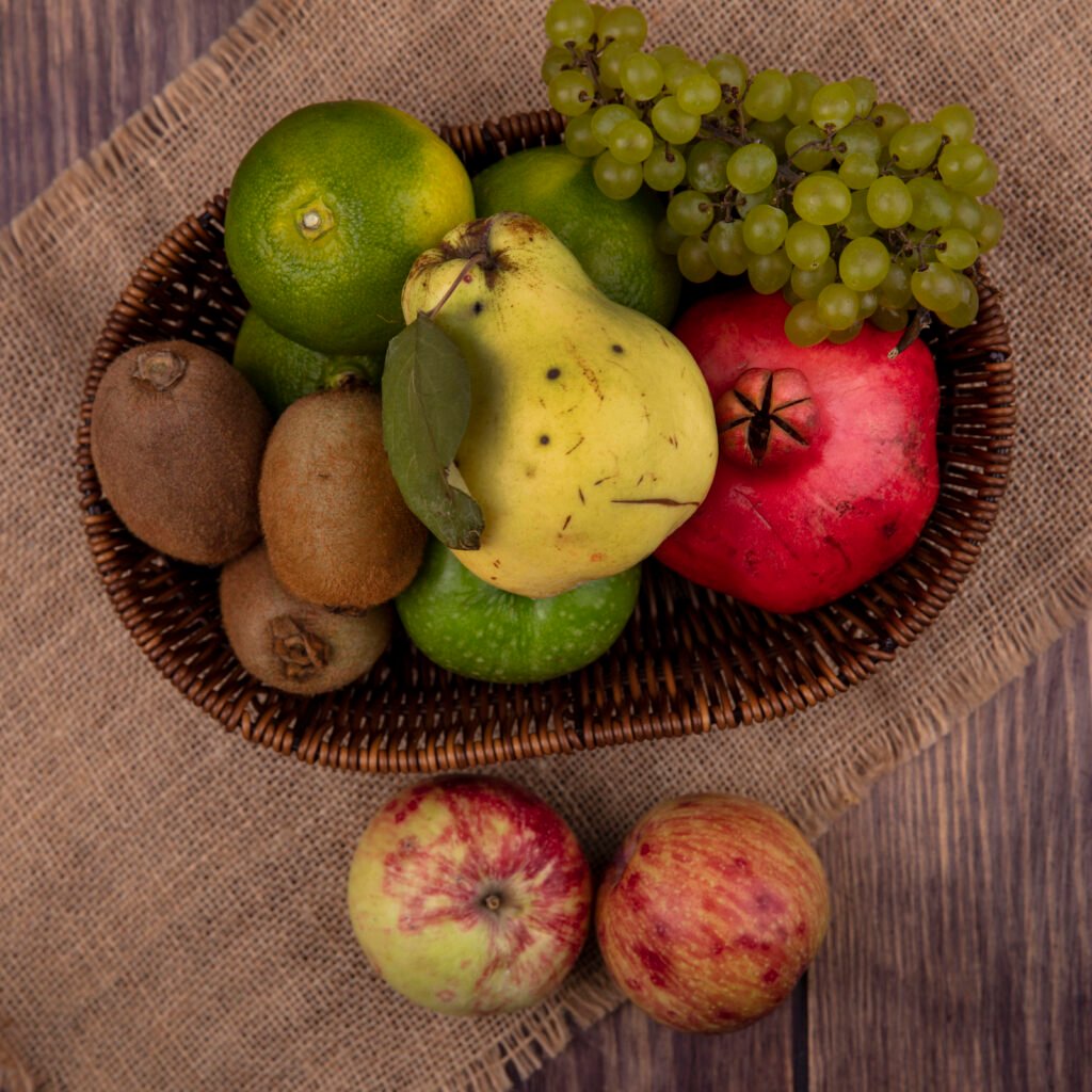 Organic farm produce